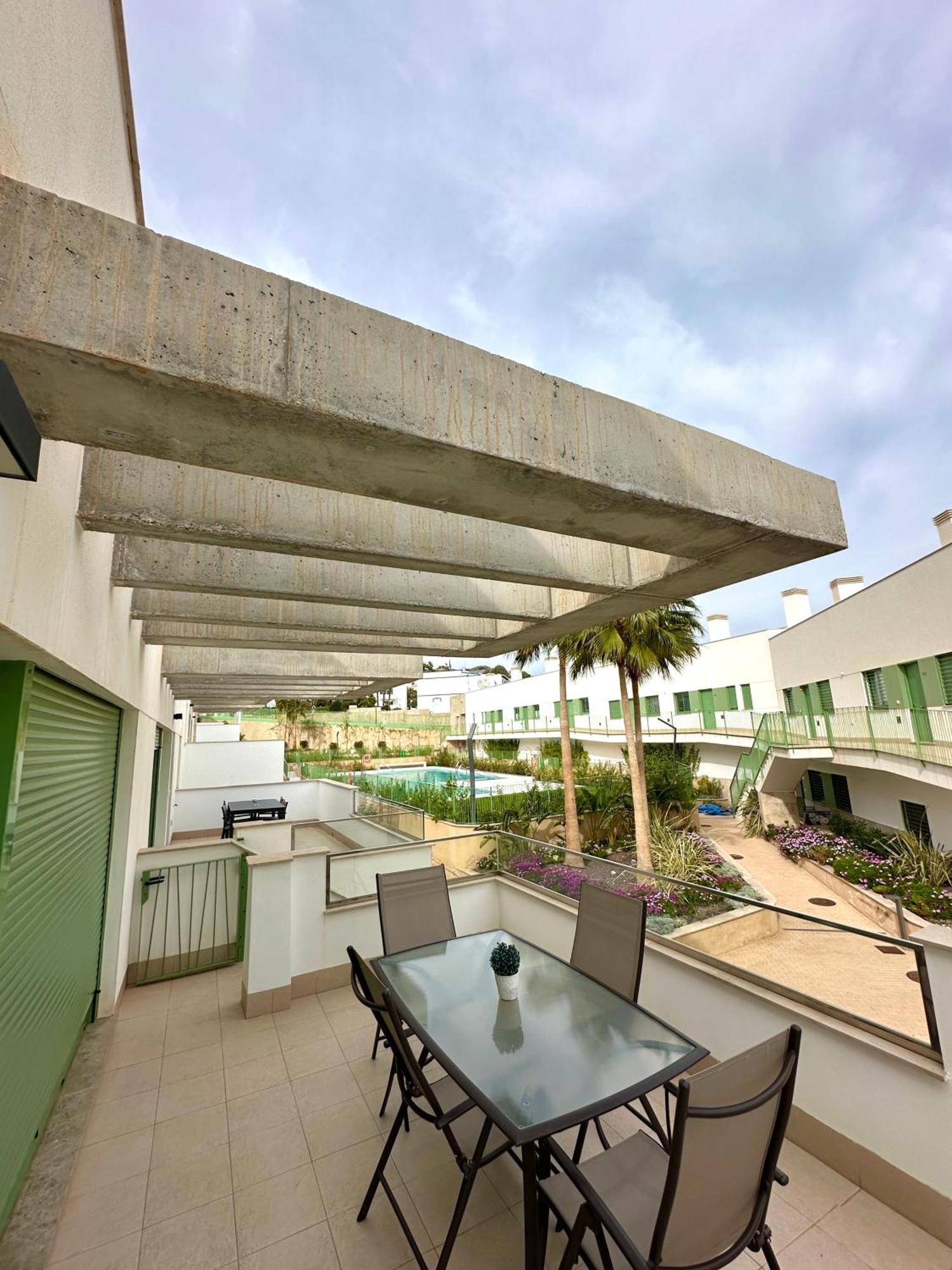 Ocean Apartament !! 1ª Linea Del Mar, Piscina, Parking, Wifi Mojacar Exterior photo